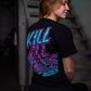 HOONIGAN ICON KILL ALL TIRES SS T-shirt - Black/Purple Fade
