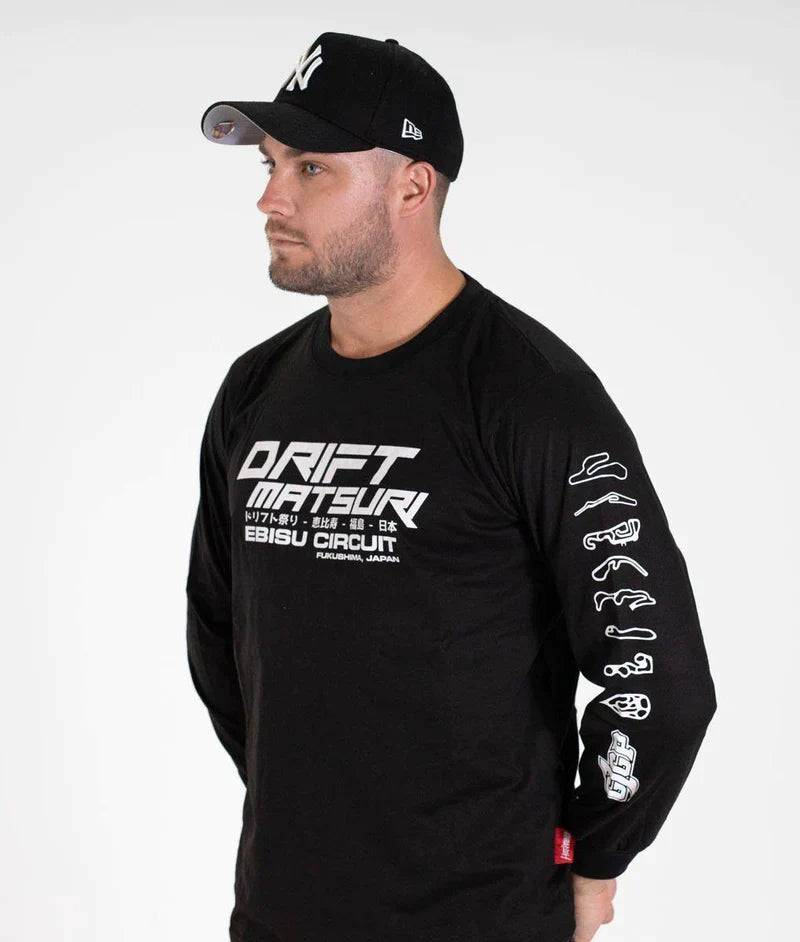 HARDTUNED - Drift Matsuri Track Longsleeve Tee