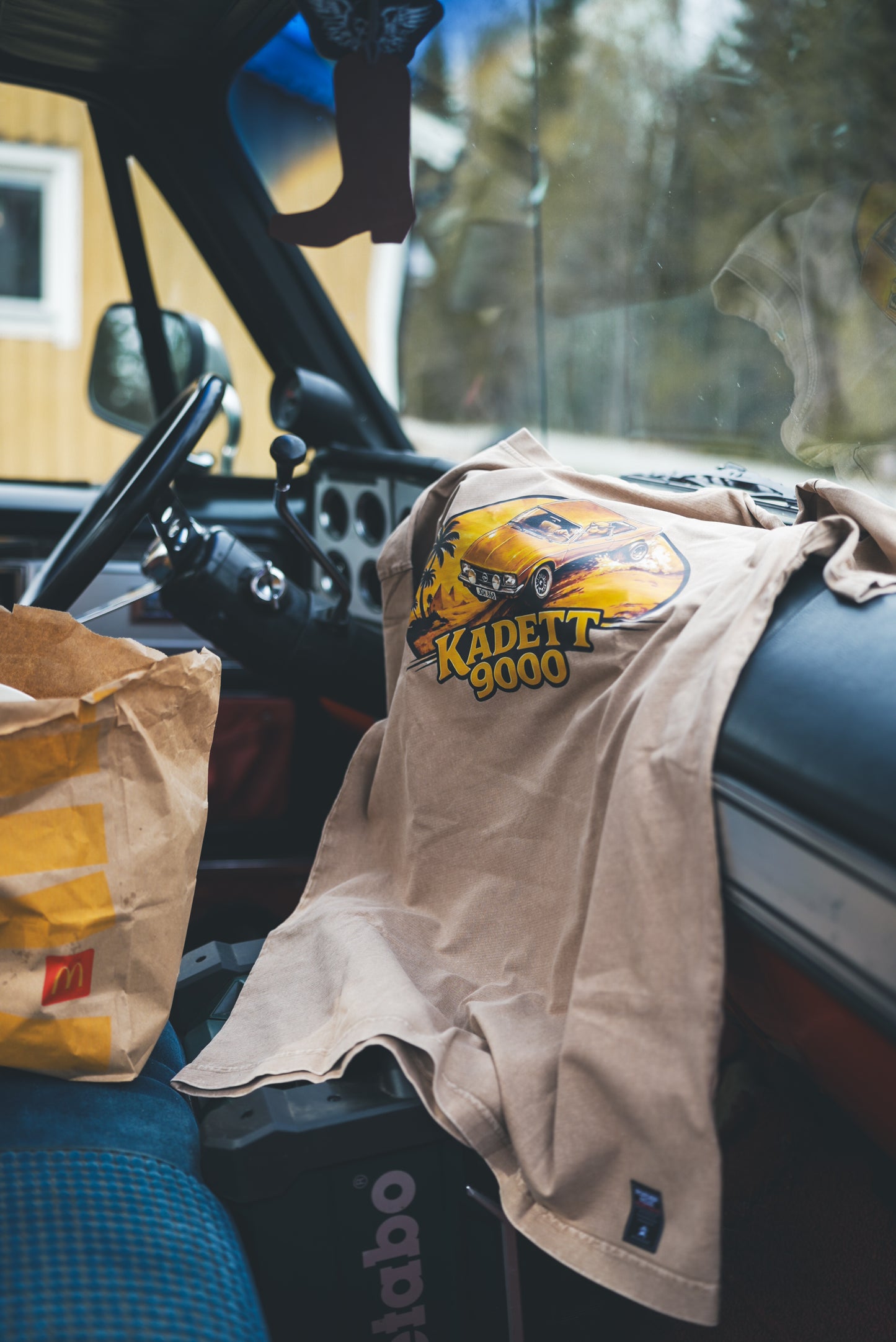 Camel Kadett 9000 Acid Wash Beige T-shirt