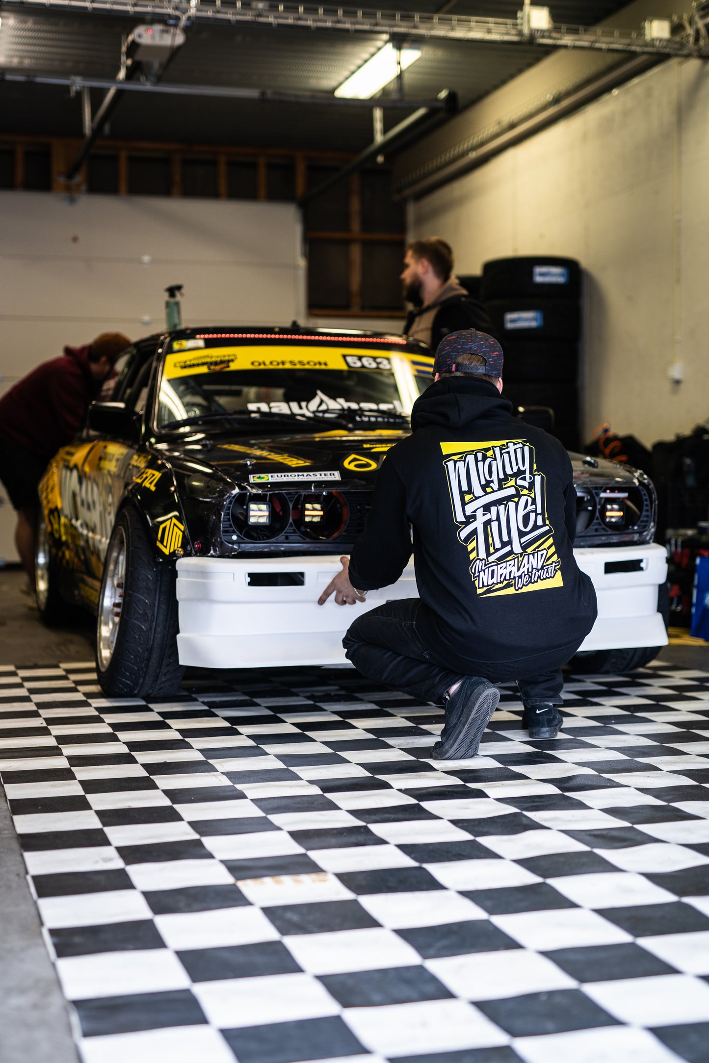 JIM OLOFSSON DRIFTING / JOD HOODIE - MIGHTY FINE