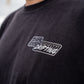 JIM OLOFSSON DRIFTING / JOD LOGO T-SHIRT - Acidwash Black