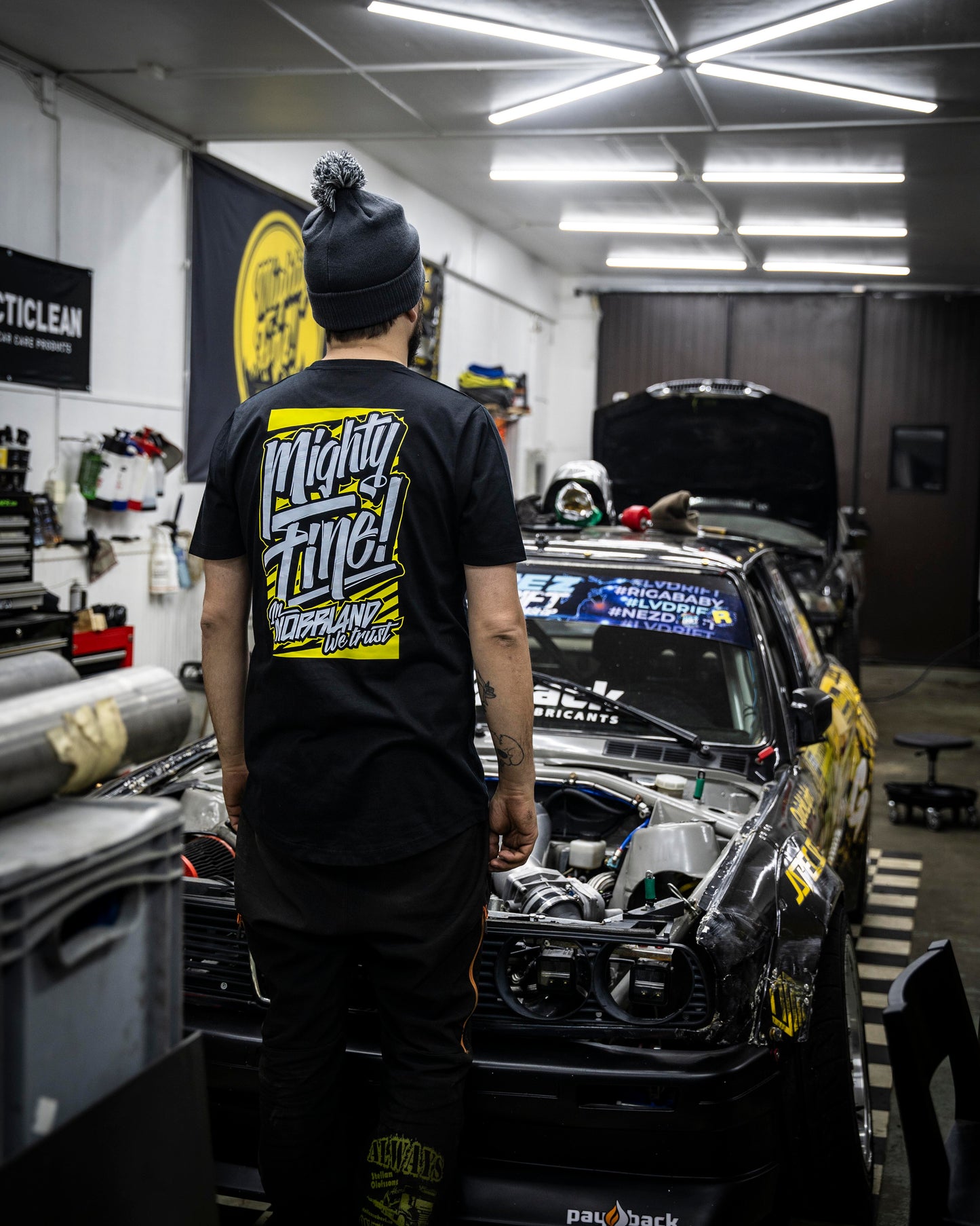 JIM OLOFSSON DRIFTING / JOD MIGHTY FINE V.2 T-SHIRT