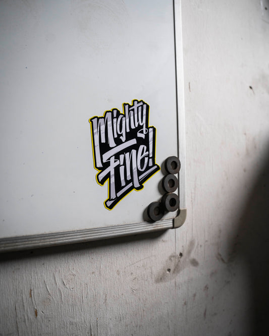 Jim Olofsson MIGHTY FINE V.2 Supportsticker