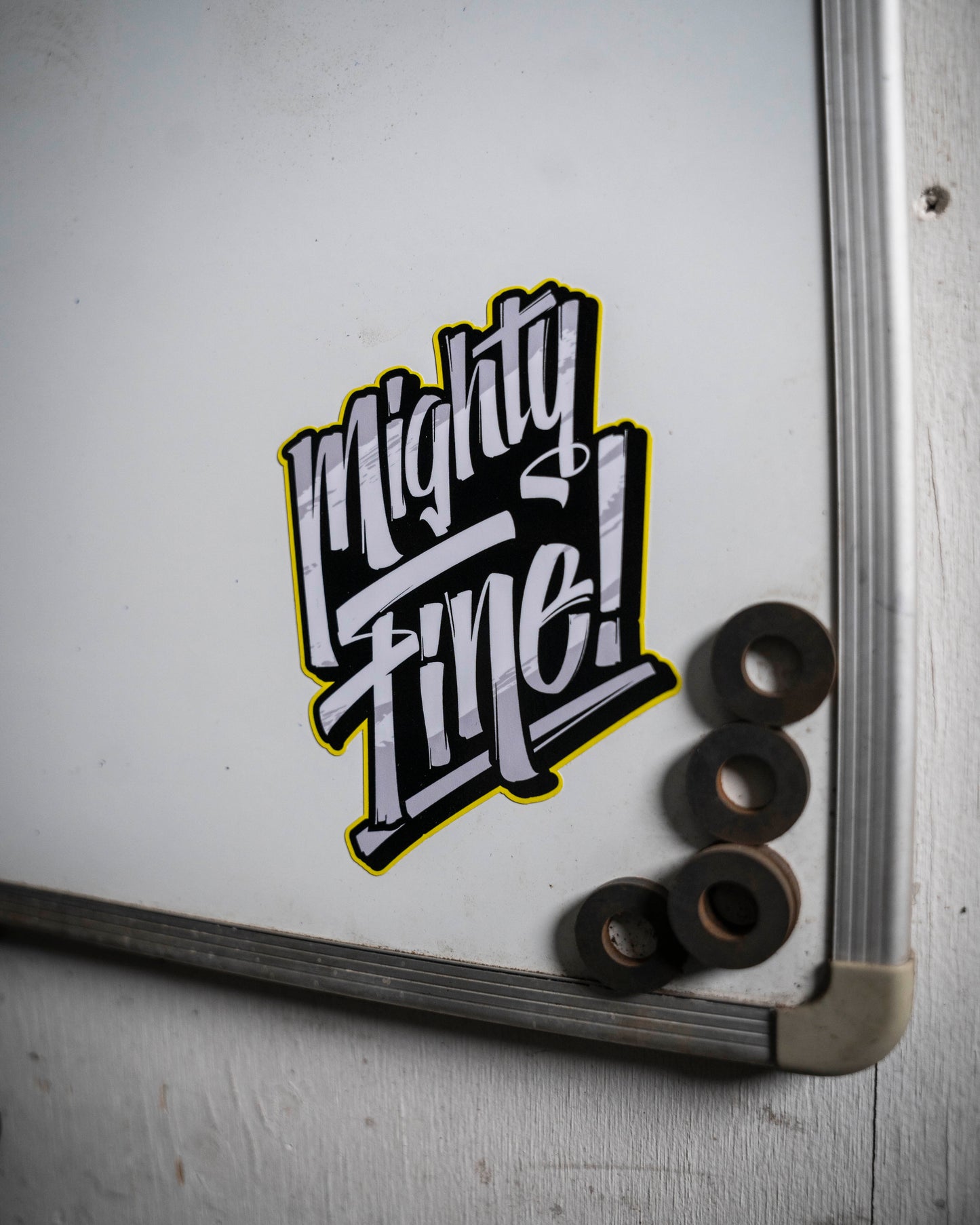 Jim Olofsson MIGHTY FINE V.2 Supportsticker