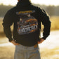 Mighty Kadett 9000 Svart Hoodie - Ryggtryck