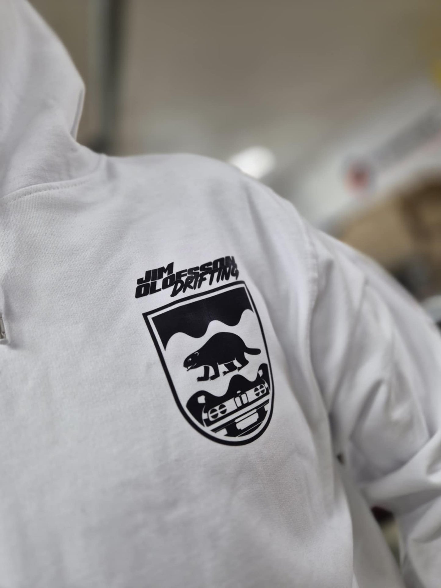 NORRLAND DRIFT DRIFT CLUB WHITE HOODIE