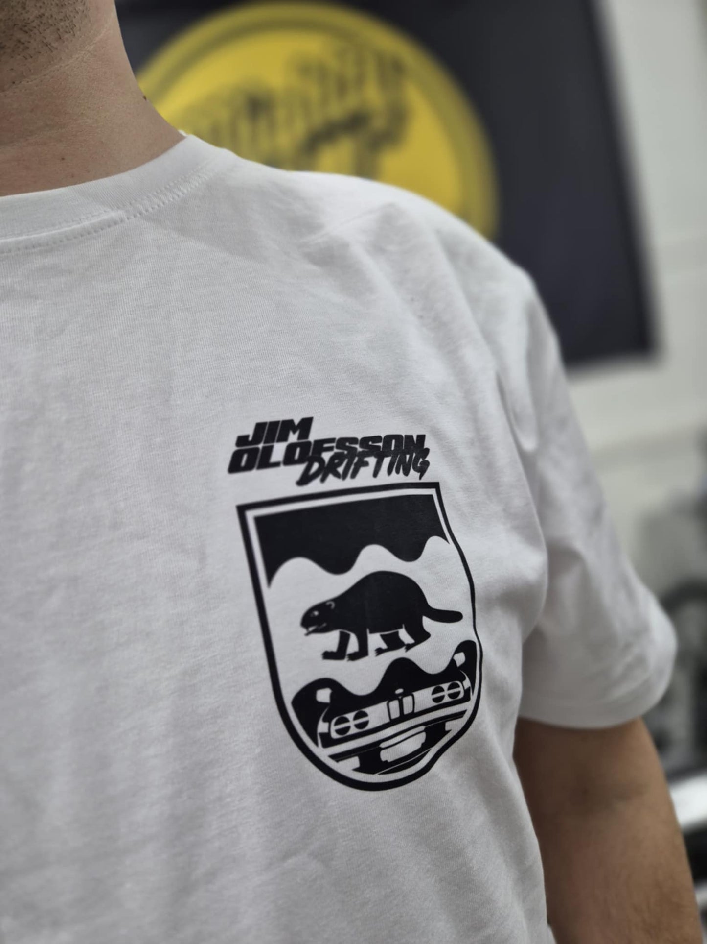 NORRLAND DRIFT DRIFT CLUB WHITE T-SHIRT