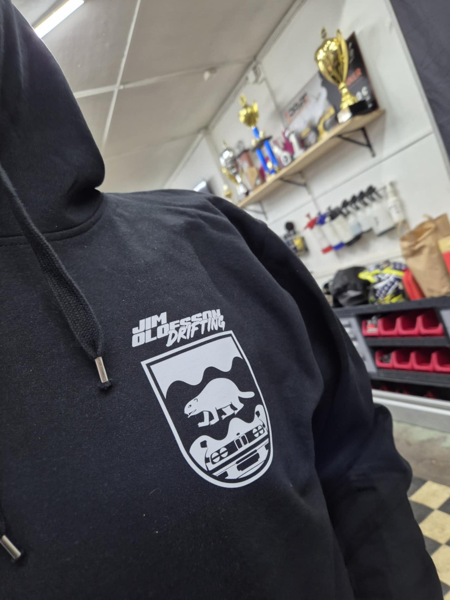 NORRLAND DRIFT DRIFT CLUB BLACK HOODIE