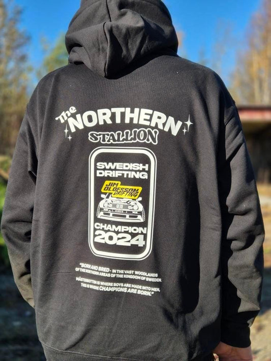 JIM OLOFSSON DRIFTING GOLD 2024 LIMITED BLACK HOODIE