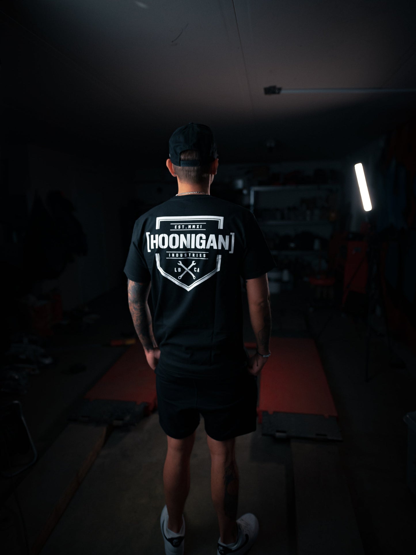 HOONIGAN BRACKET X SS T-shirt- SVART