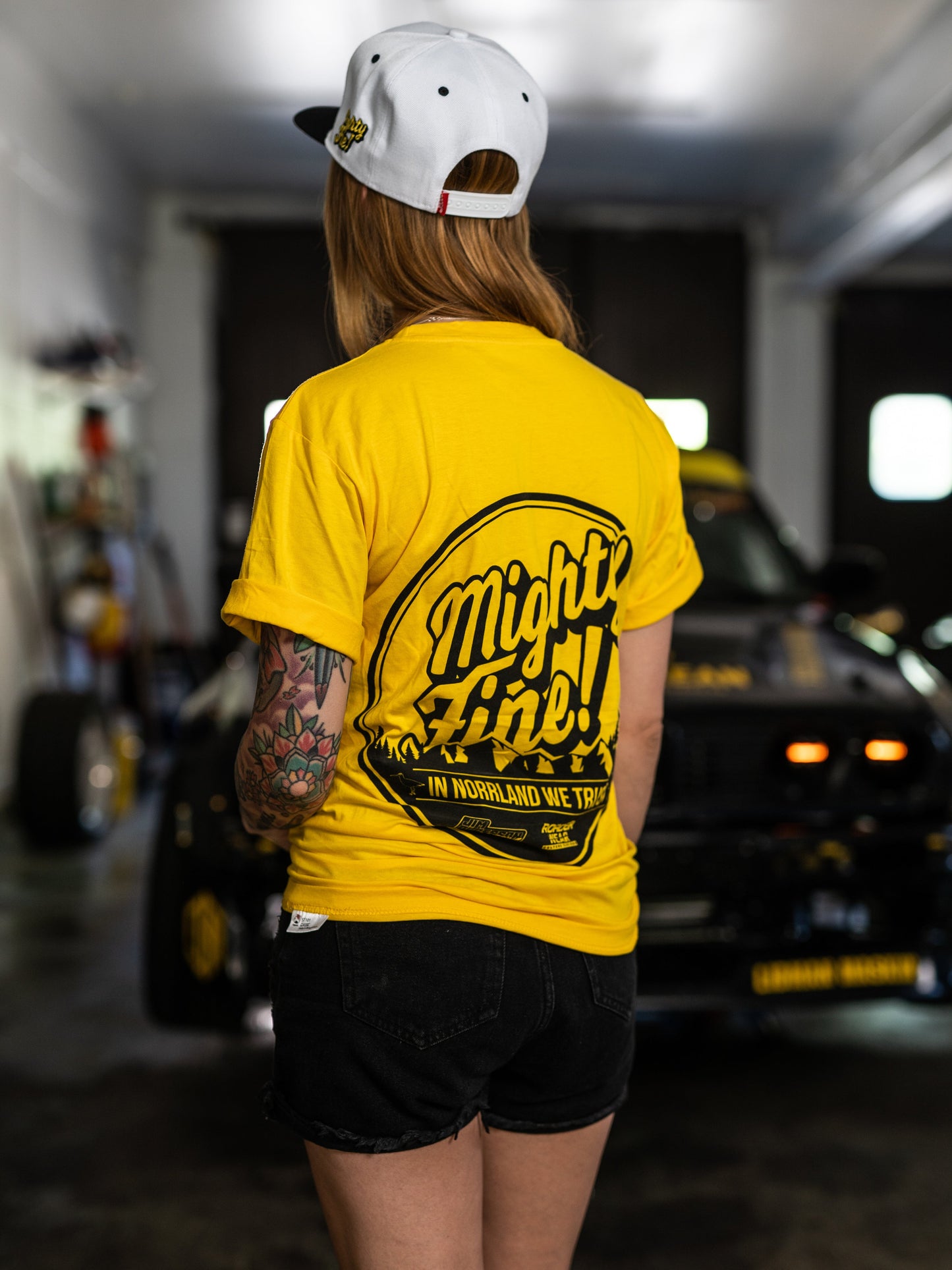 JIM OLOFSSON DRIFTING / JOD MIGHTY FINE T-SHIRT