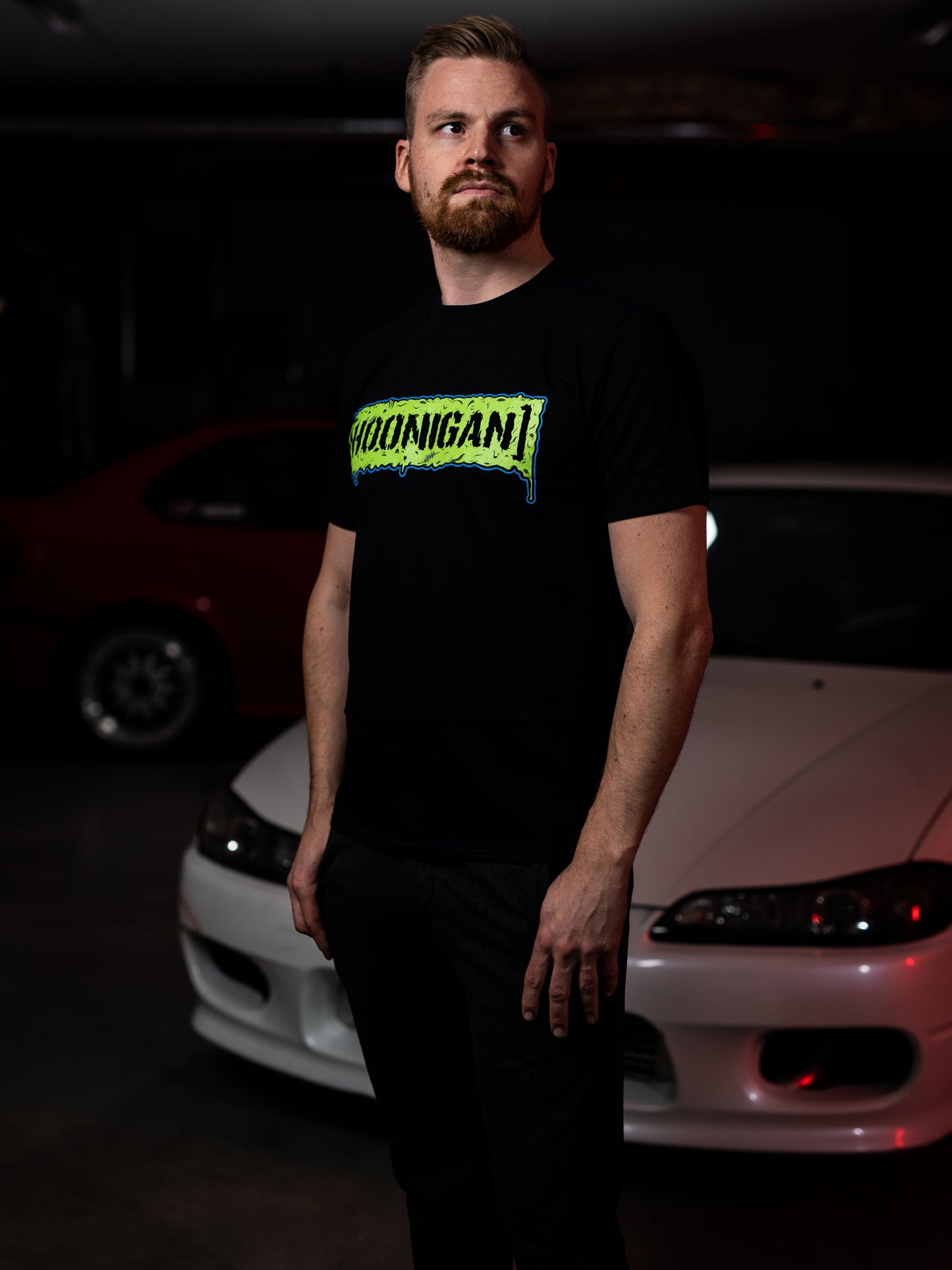 HOONIGAN CENSOR BAR T-shirt - Slime / Green