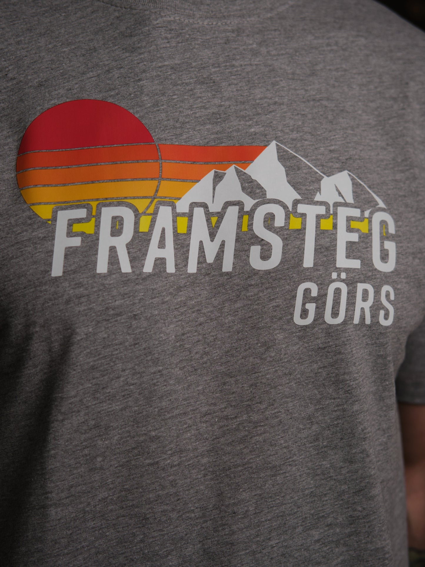 JIM OLOFSSON DRIFTING / JOD T-SHIRT - FRAMSTEG GÖRS - GREY