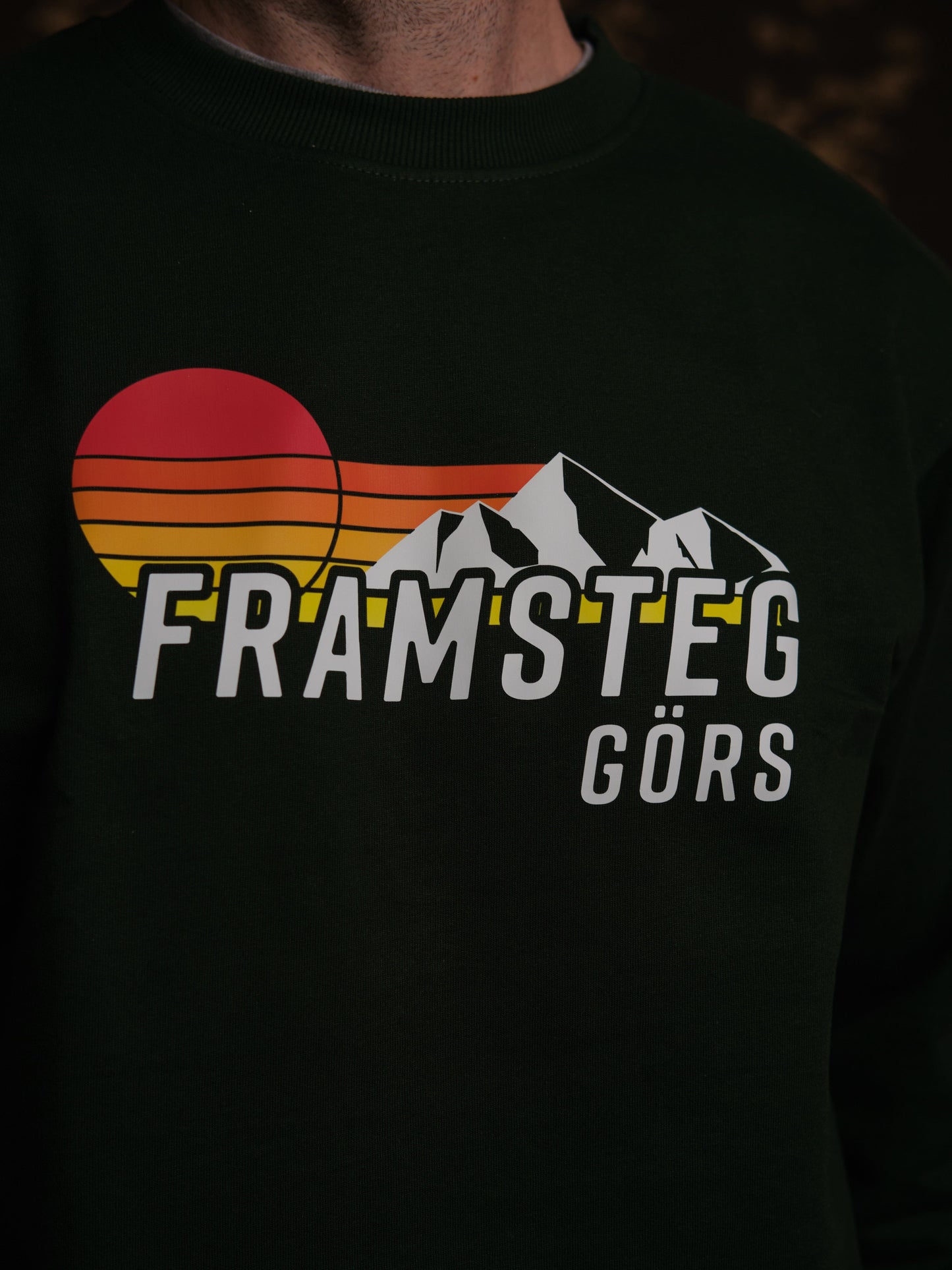 JIM OLOFSSON DRIFTING / JOD SWEATSHIRT - FRAMSTEG GÖRS - GREEN