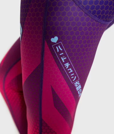 HARDTUNED - Hex Contour Leggings - Hyperwave