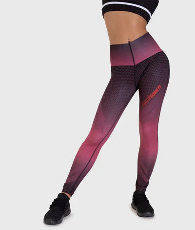 HARDTUNED - Hex Contour Leggings - Plum