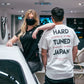 HARDTUNED - HTxJPN Crossing Tee - WHITE