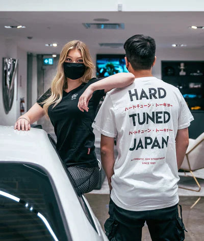 HARDTUNED - HTxJPN Crossing Tee - WHITE