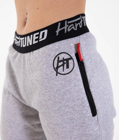 HARDTUNED - Ladies Power Over Trackies - Grey