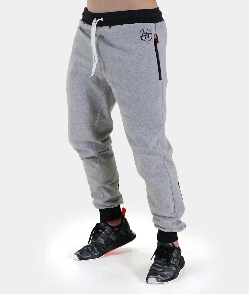 HARDTUNED - Mens Power Over Track Pants - Gray