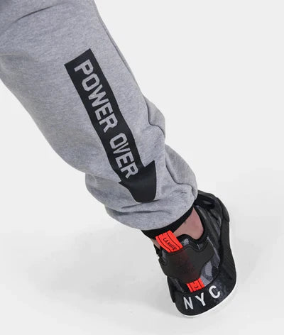 HARDTUNED - Mens Power Over Track Pants - Gray