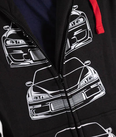 HARDTUNED - Nissan Silvia S15, S14, S13, 180sx ZIP-Hoodie