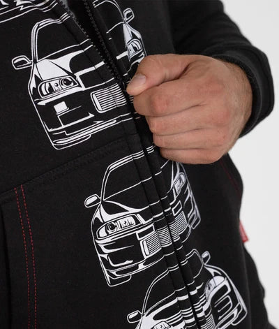 HARDTUNED - Nissan Skyline GTR ZIP-Hoodie