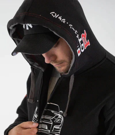 HARDTUNED - Nissan Skyline GTR ZIP-Hoodie