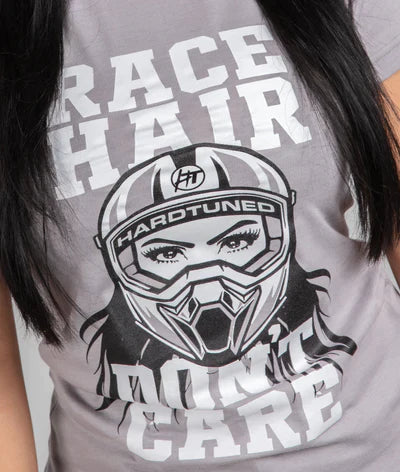 HARDTUNED - Race Hair Don't Care Womens Tee