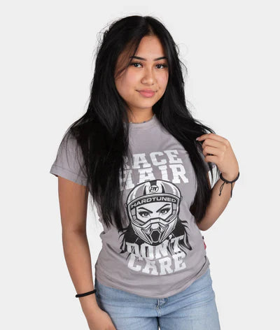 HARDTUNED - Race Hair Don't Care Womens Tee