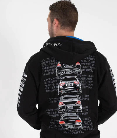 HARDTUNED - Subaru WRX STi ZIP-Hoodie