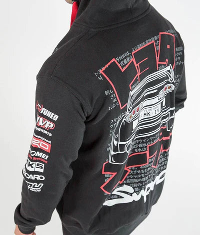 HARDTUNED - Toyota Supra MKIV ZIP-Hoodie